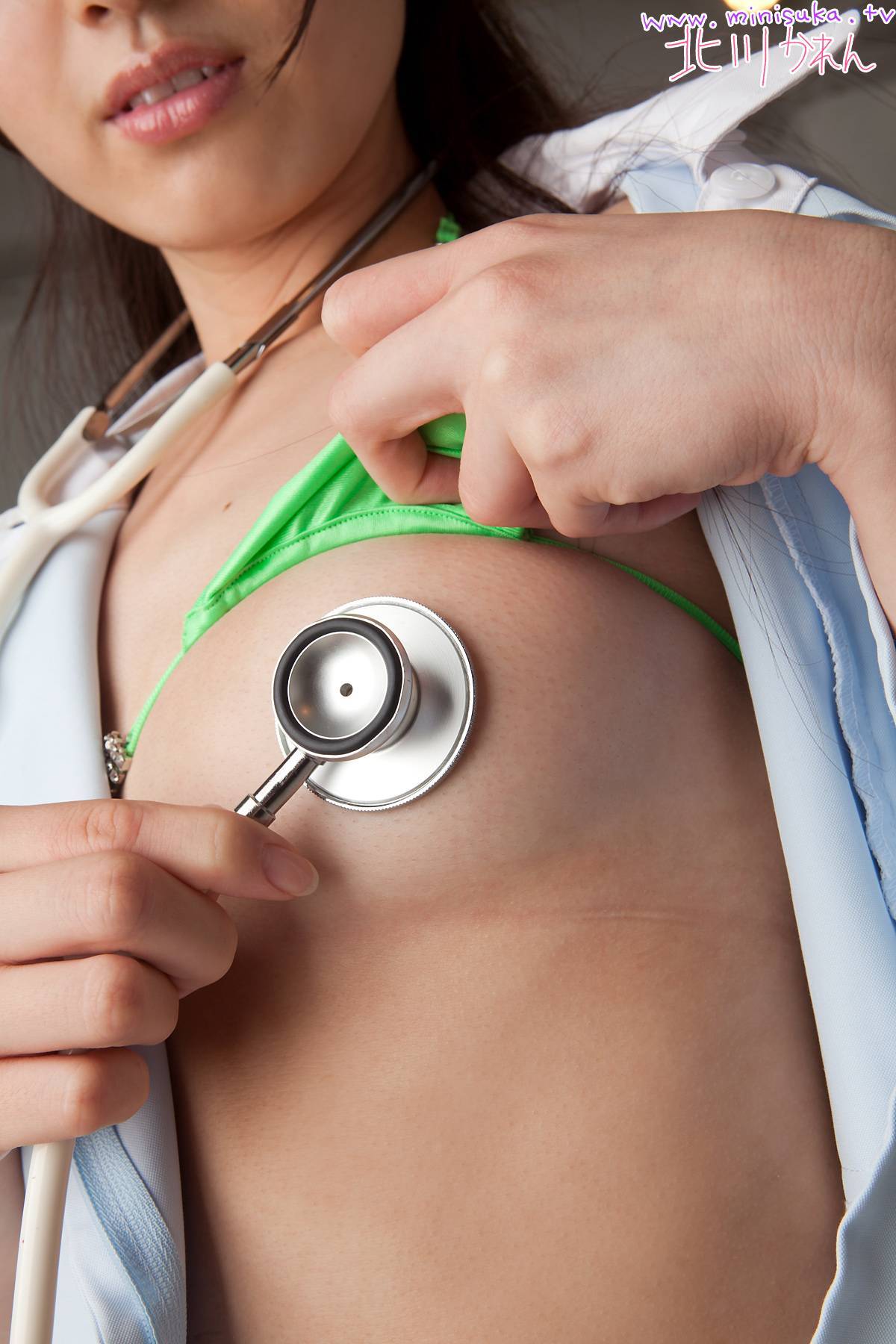 白ビキニギャラリー [Minisuka.tv] Karen Kitagawa 日本制服美女写真